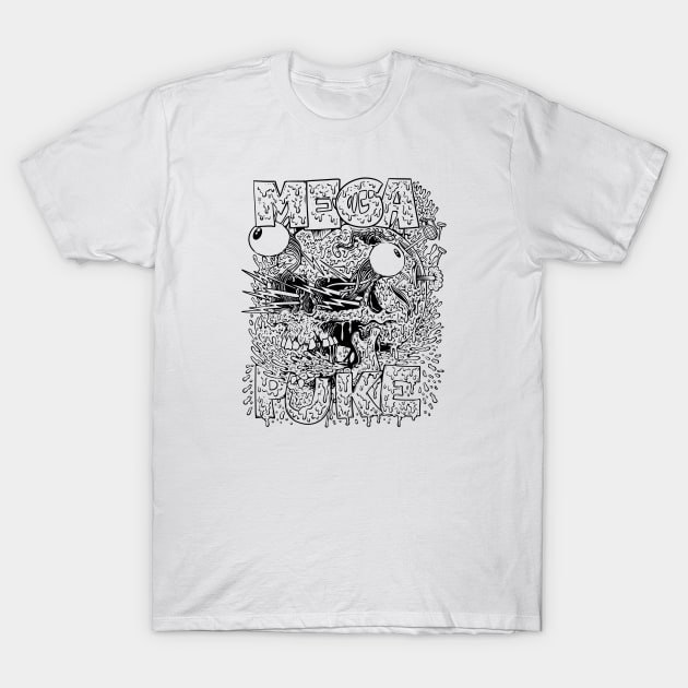 Mega Puke T-Shirt by Joe Tamponi